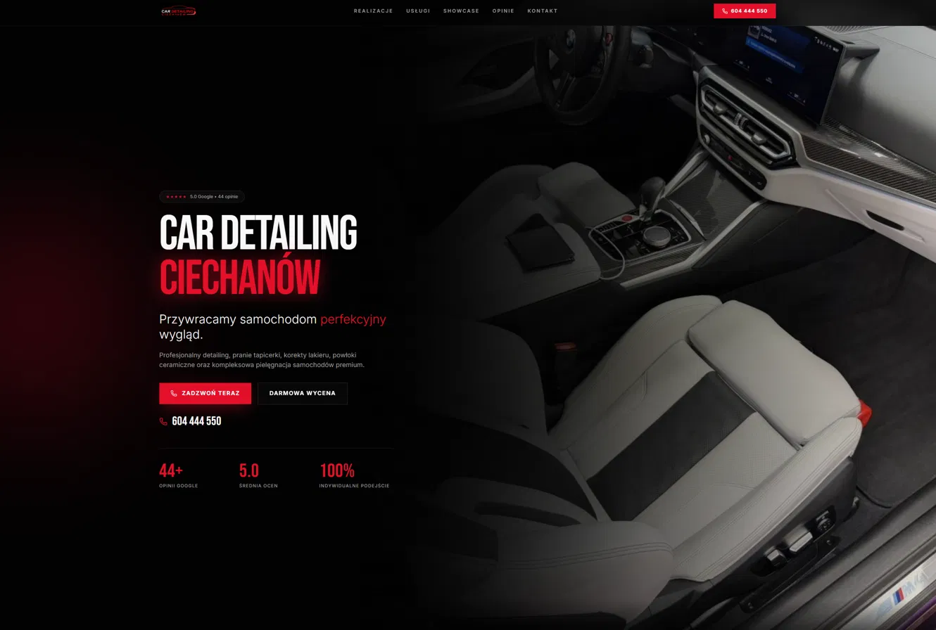 Car Detailing Ciechanów — studio detailingu